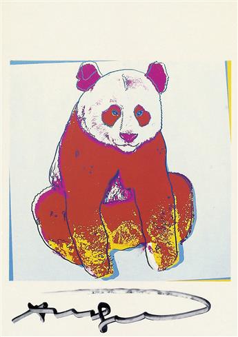 ANDY WARHOL (after) Endangered Species